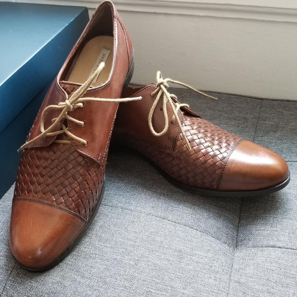 Cole Haan Jagger Weave Oxford Loafers size 8.5
